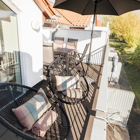 Mee'h'rblick Naehe Boltenhagen - 150m Bis Zum Strand, Suedbalkon, Maisonette, Meerblick - Super Fuer Familien Und Freunde Hohenkirchen