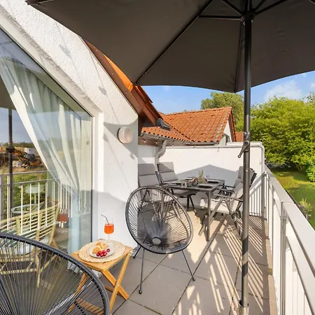 Mee'h'rblick Naehe Boltenhagen - 150m Bis Zum Strand, Suedbalkon, Maisonette, Meerblick - Super Fuer Familien Und Freunde *