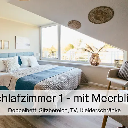 Mee'h'rblick Naehe Boltenhagen - 150m Bis Zum Strand, Suedbalkon, Maisonette, Meerblick - Super Fuer Familien Und Freunde Apartman